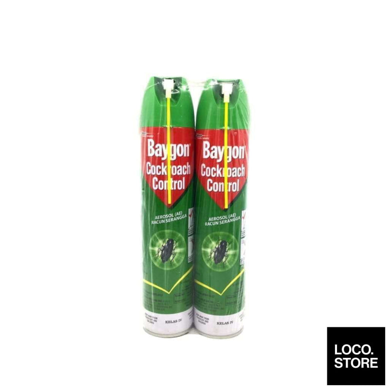 Baygon Cockroach Control (Twin Pack) 570ml X 2 - Household