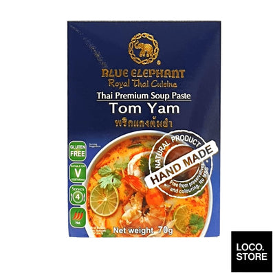 Blue Elephant Tom Yam Soup Paste 70g - Cooking & Baking