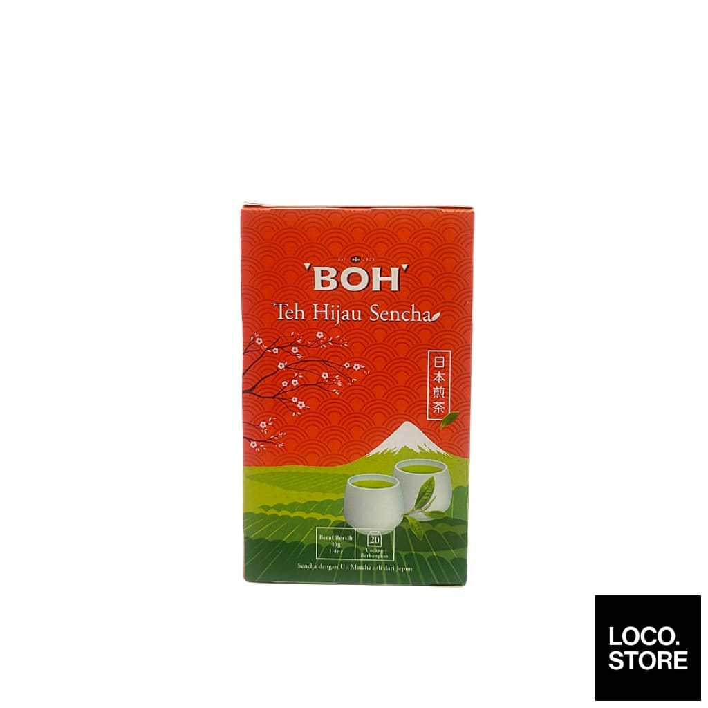 Boh Green Tea Sencha 20 teabags - Beverages - Tea bags/