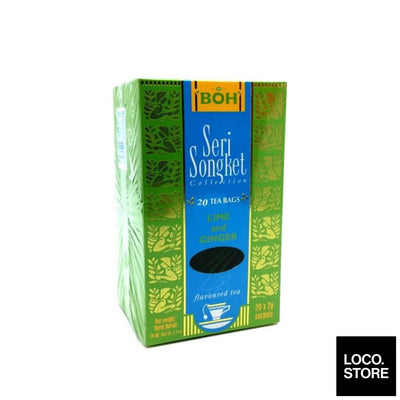 Boh Tea Seri Songket Lime With Ginger 20S - Beverages