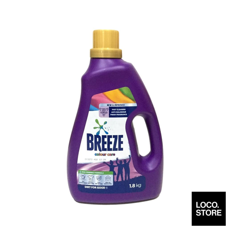 Breeze Liquid Color Care 1.8kg - Household