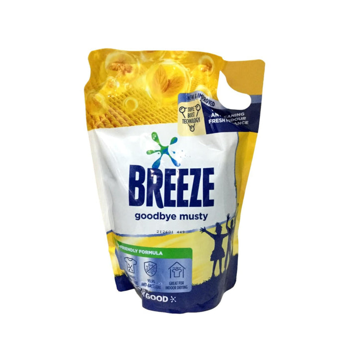 Breeze Liquid Goodbye Musty (Refill Pack) 1.8kg - Household
