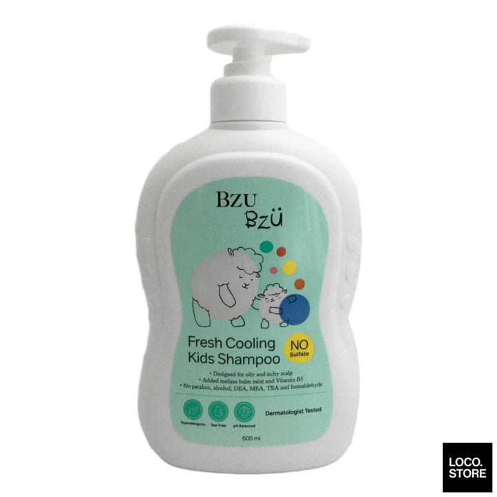 BzuBzu Fresh & Cooling Shampoo 600ml - Baby & Child