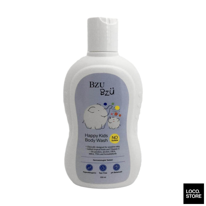 BzuBzu Happy Kids Body Wash 200ml - Baby & Child