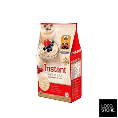 Captain Oats Instant 800g (Foil Pack) - Oats & Cereals
