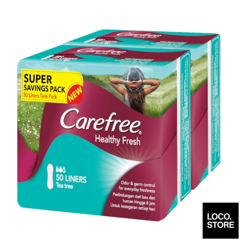 Carefree Healthy Fresh 50S X 2 Value Pack - Health & 