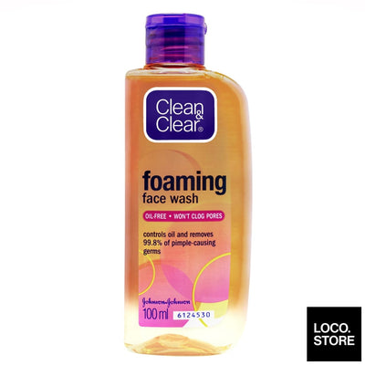 Clean & Clear Essentials Facial Foaming Wash 100ml - Facial 
