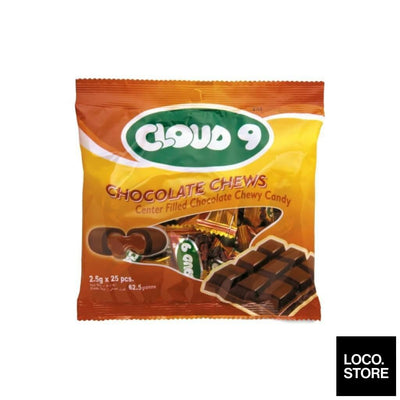 Cloud 9 Chocolate Chews 2.5g X 25 - Biscuits Chocs & Sweets