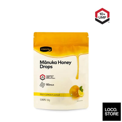 Comvita Manuka Honey Drops Lemon & Honey UM10+ 54g - Health 