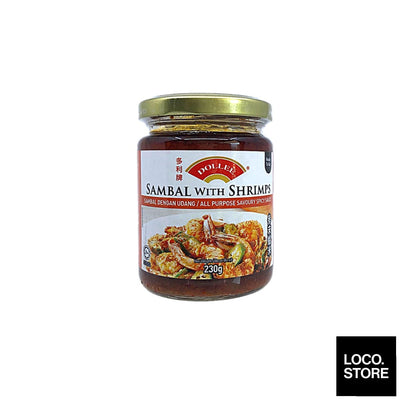 Dollee Sambal With Shrimps 230G - Cooking & Baking