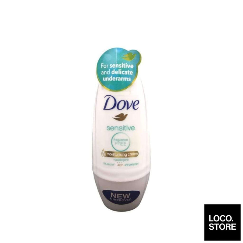 Dove Roll On Sensitive 40ml - Bath & Body - Deodorant