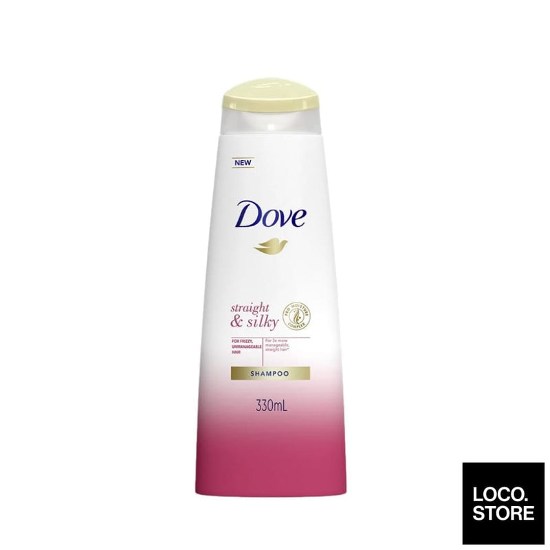 Dove Shampoo Straight & Silky 330ml - Hair Care