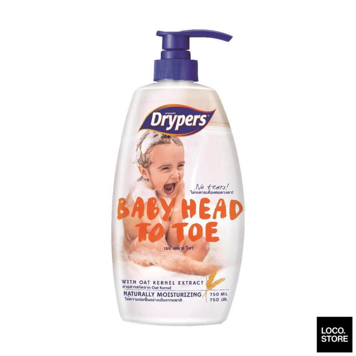 Drypers Baby Head to Toe 750ml - Baby & Child