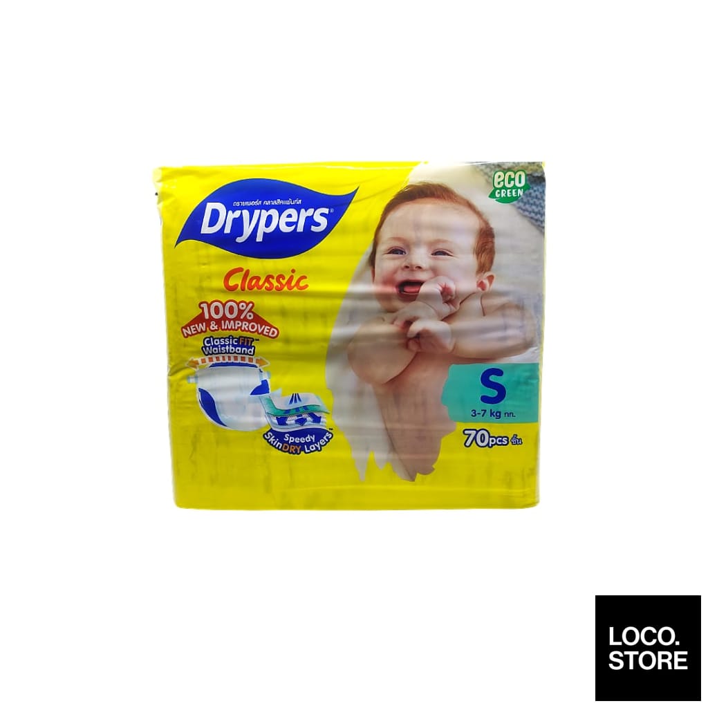 Drypers Classic S Mega 70s - Baby & Kid - Diapers