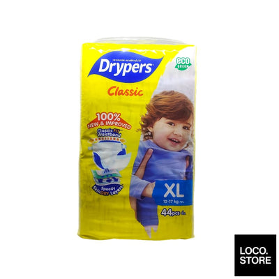 Drypers Classic XL Mega 44s - Baby & Kid - Diapers