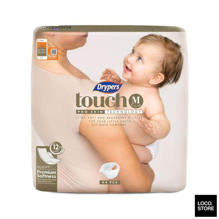 Drypers Touch M Mega 64s - Baby & Child