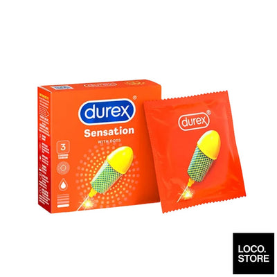 Durex Condoms Sensation 3s - Health & Wellness