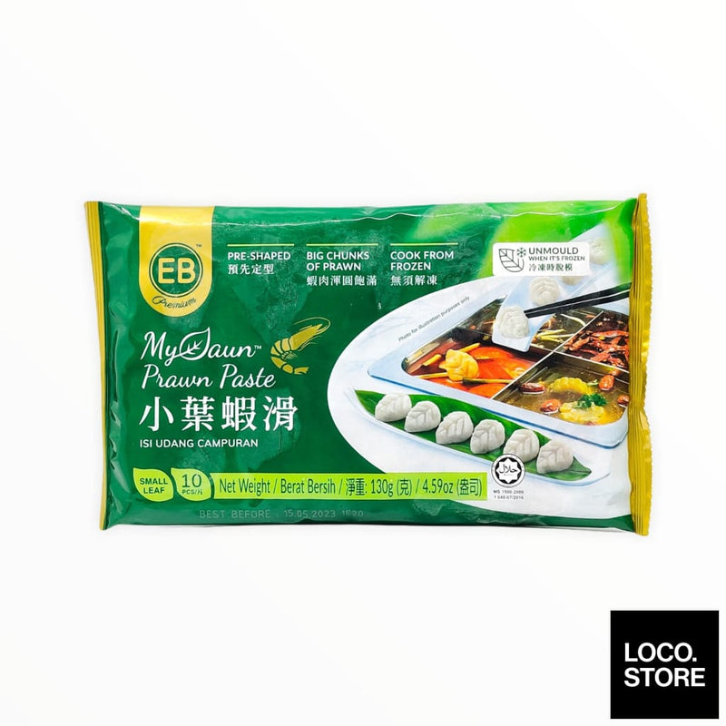 EB MYDaun Prawn Paste Small Leaf 130g - Frozen Foods