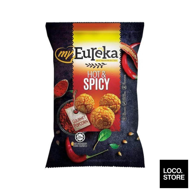 Eureka Popcorn Hot & Spicy 80G - Snacks