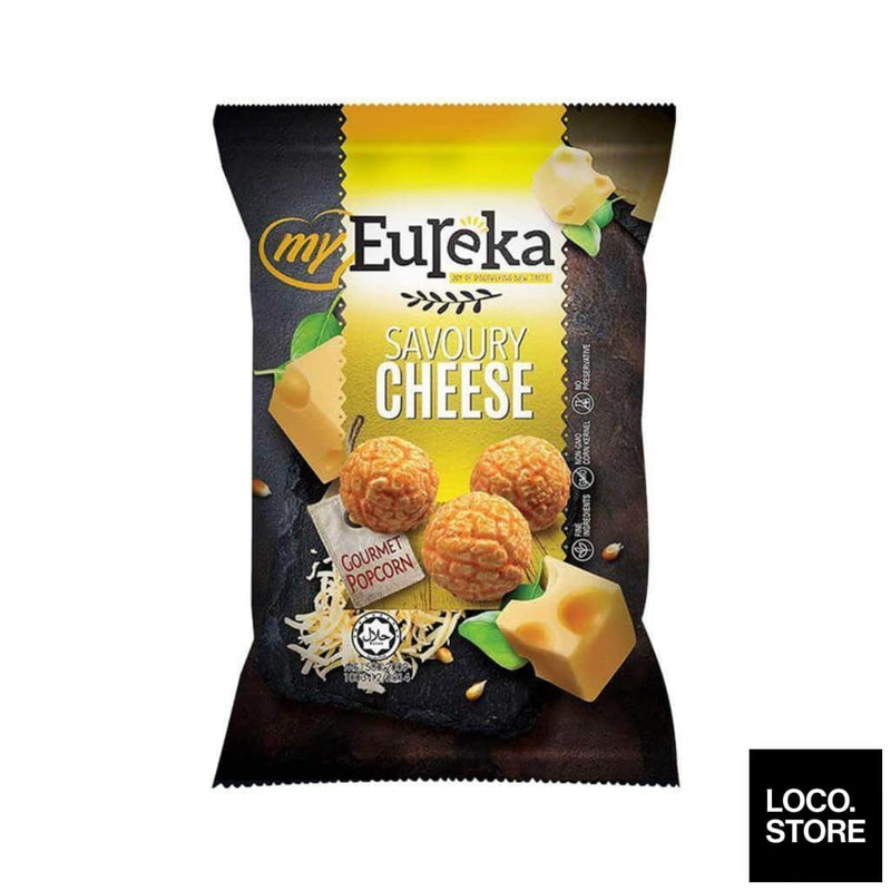 Eureka Popcorn Savoury Cheese 80G - Snacks