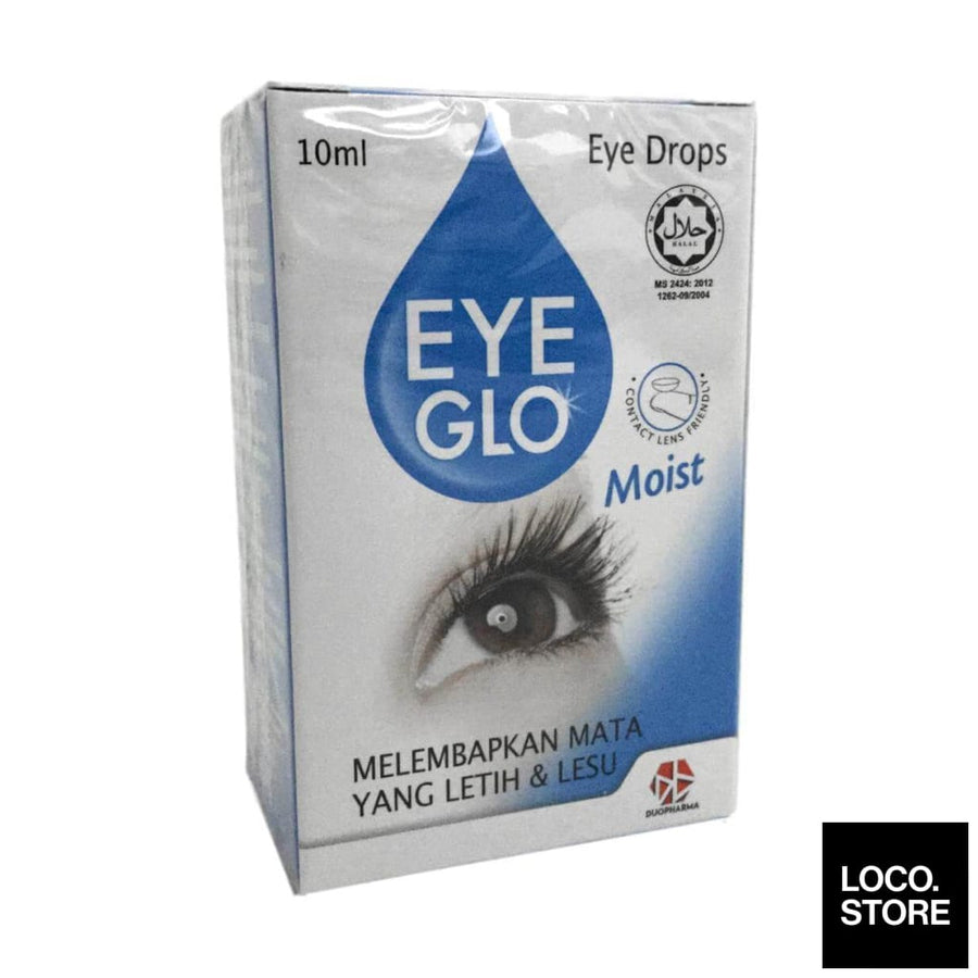 Eye Glo Moist Eye Drops 10ml - Health & Wellness