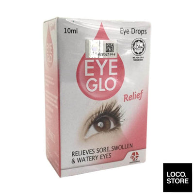 Eye Glo Relief Eye Drops 10ml - Health & Wellness