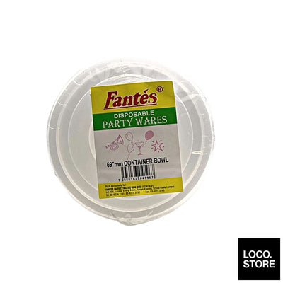 Fantes Disposable Containers 69Mm X 10S - Household
