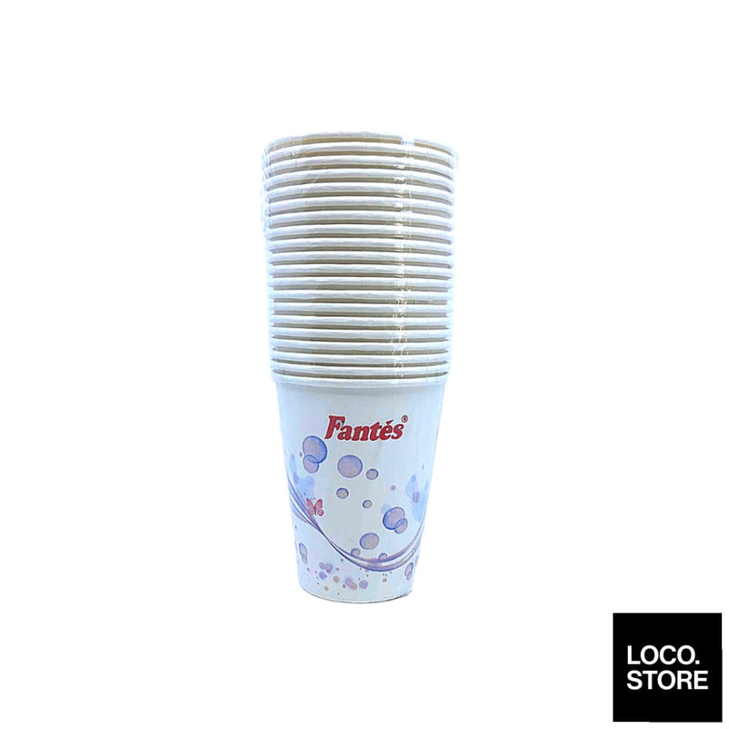 Fantes Disposable Paper Cup 9Oz X 20’S - Household