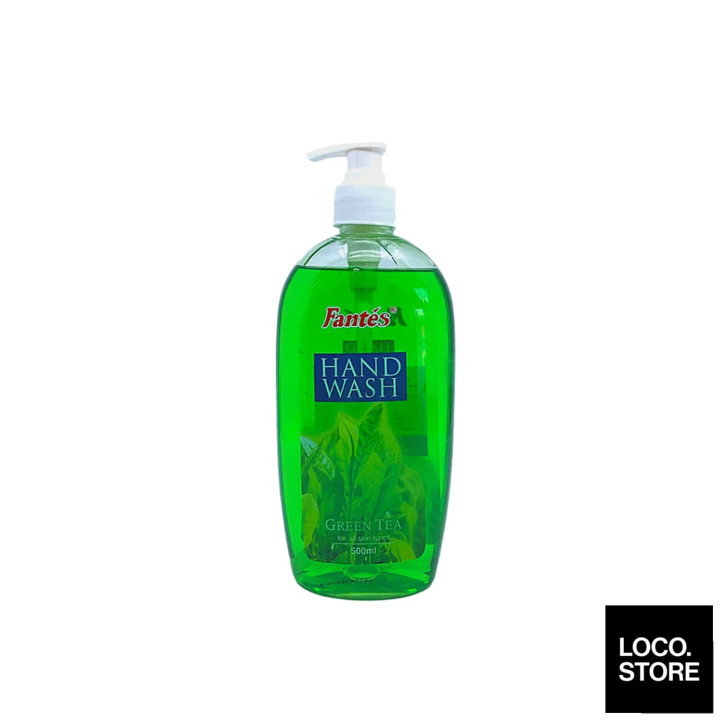 Fantes Hand Wash 500ml Green Tea - Bath & Body