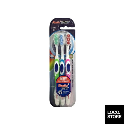 Fantes Toothbrush 360 Value Pack 3 toothbrushes - Oral 
