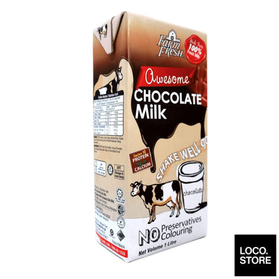 Farmfresh UHT Chocolate Milk 1L - Dairy & Chilled