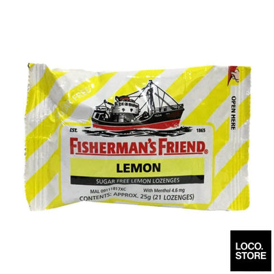 Fisherman Friend Sugarfree Lemon 25G - Biscuits Chocs & 