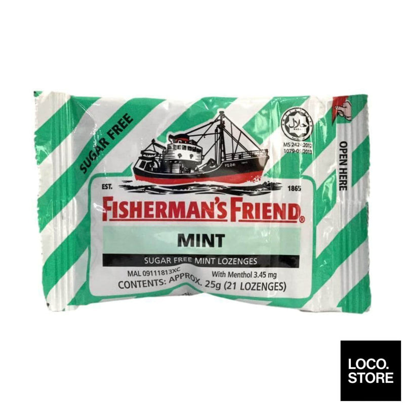 Fisherman Friend Sugarfree Mint 25G - Biscuits Chocs & 