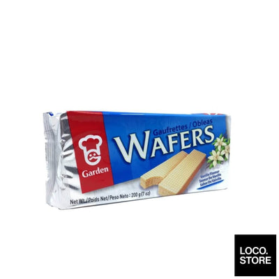 Garden Wafer Vanilla 200g - Biscuits Chocs & Sweets