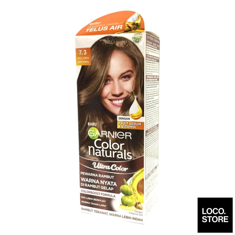 Garnier Color Naturals Hair Ultra Color 7.3 Golden Brown -