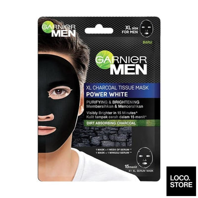 Garnier Men Power White Sheet Mask - Facial Care