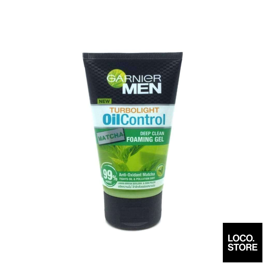 Garnier Men Turbo Light Oil Control Matcha Gel 100ml - 