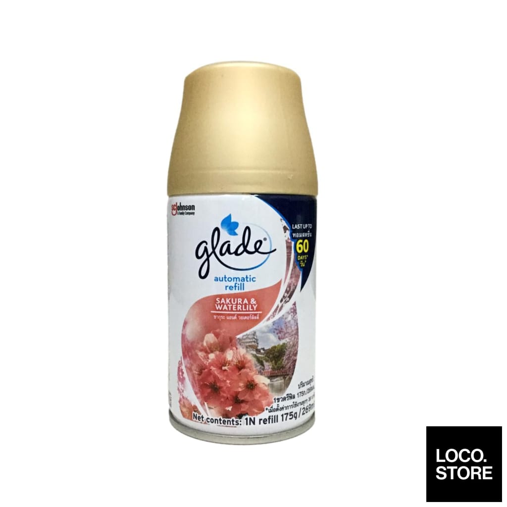 Glade 3 in 1 Automatic Spray Refill 175G Sakura - Household