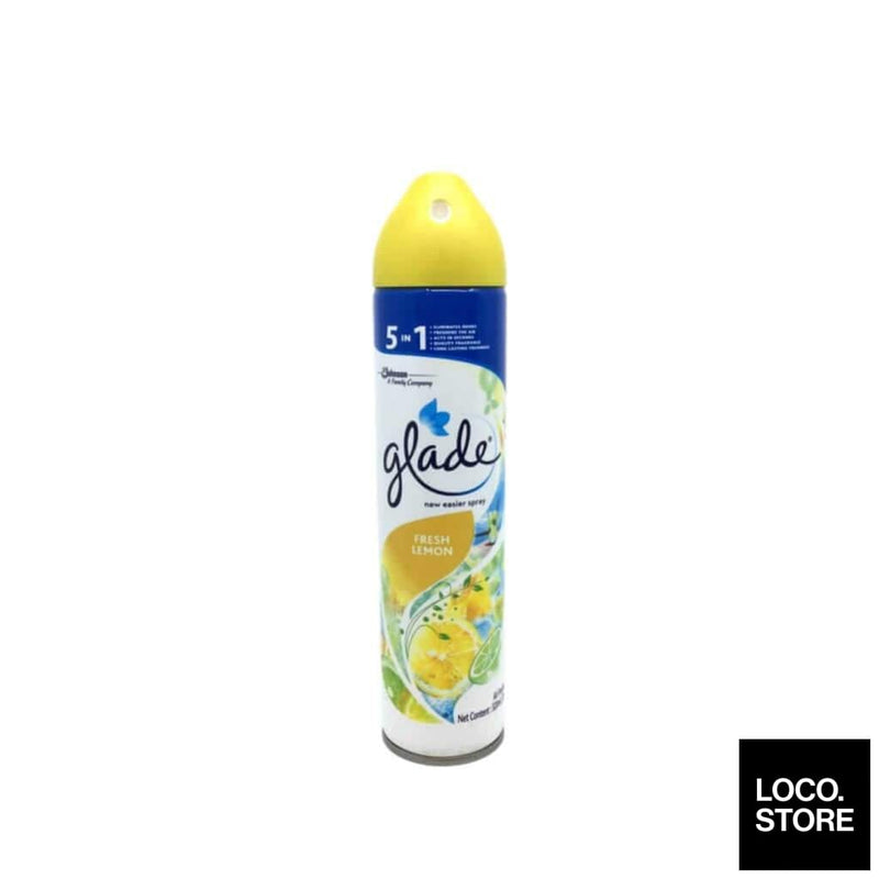 Glade Aerosol Fresh Lemon 320ml - Household
