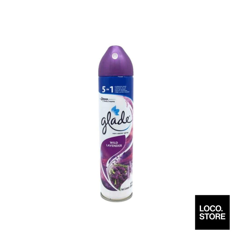 Glade Aerosol Wild Lavender 320ml - Household
