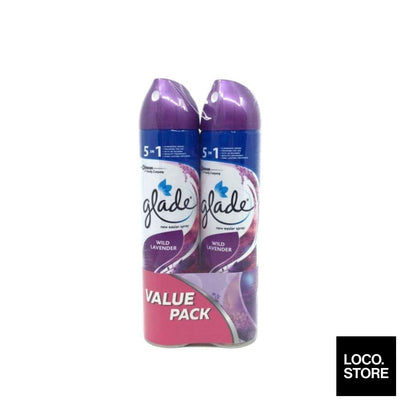 Glade Aerosol Wild Lavender (Twin Pack) 320ml X 2 - 