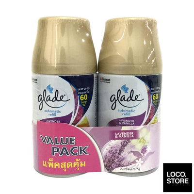 Glade Autospray Lavender & Vanilla Refill (Twin Pack) 175g X