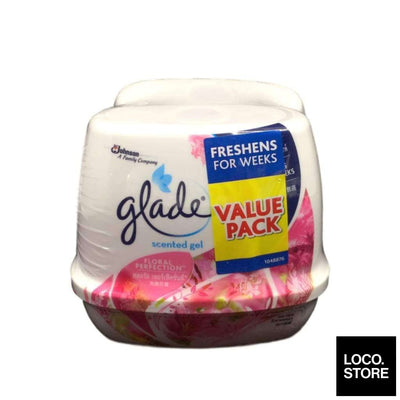 Glade Scented Gel Floral Perfection (Twin Pack) 180g X 2 - 