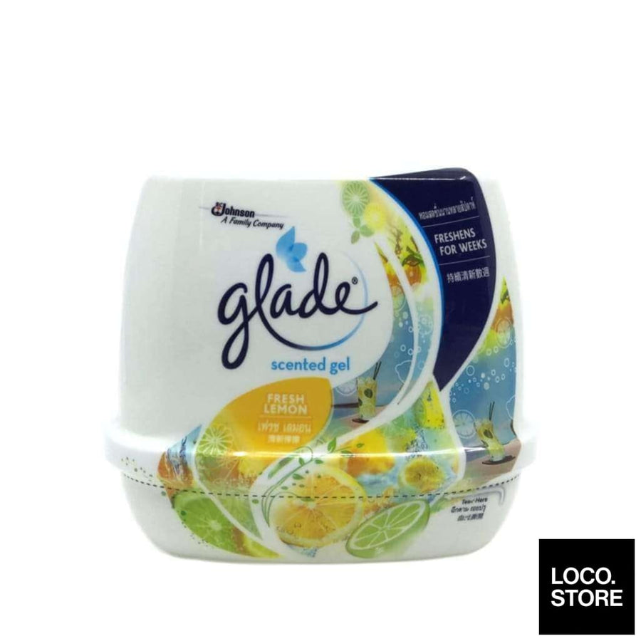 Glade Scented Gel Lemon 180g - Household