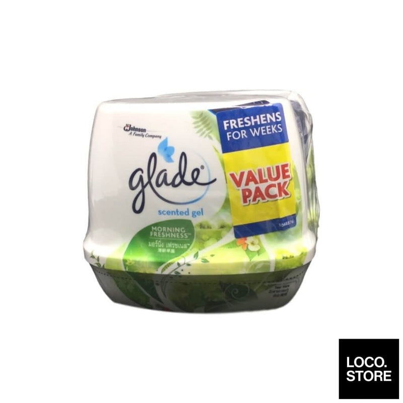 Glade Scented Gel Morning Freshness (Twin pack) 180g X 2 - 