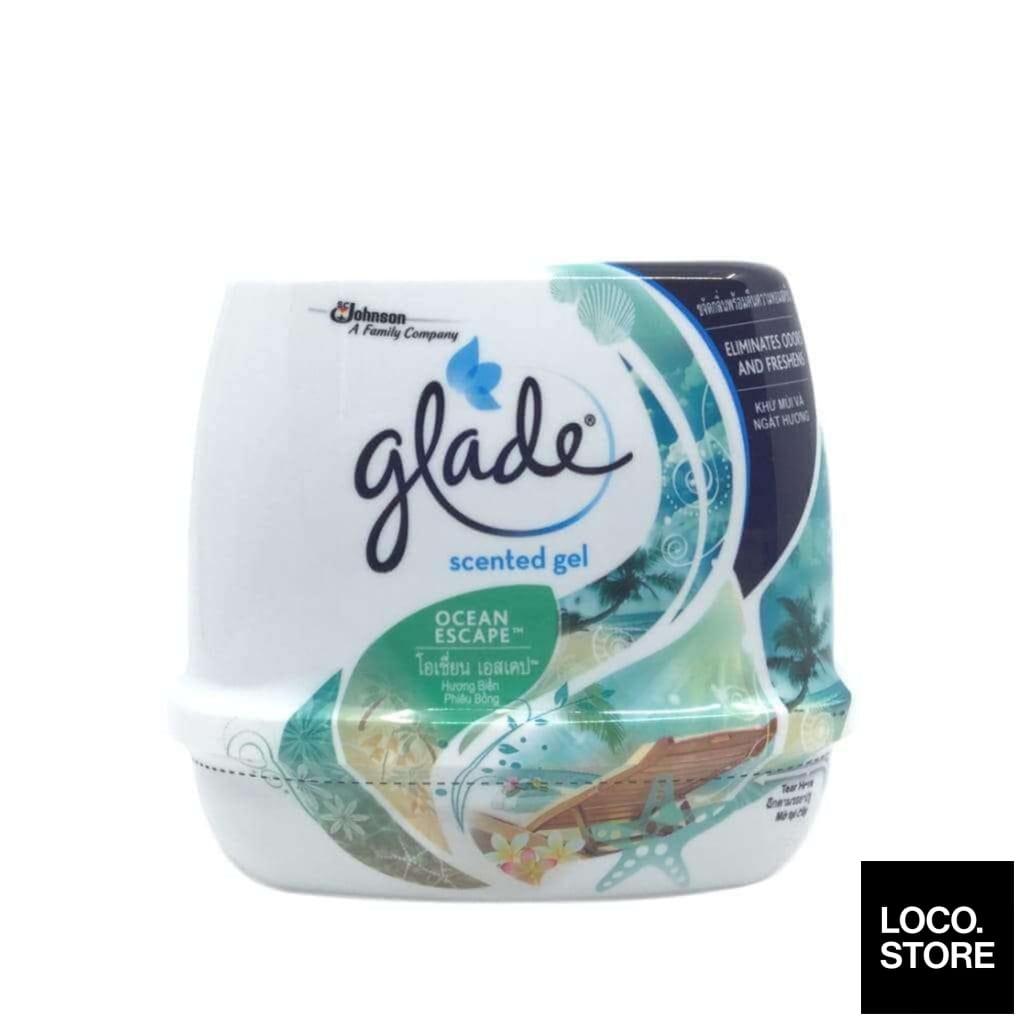 Glade Scented Gel Ocean Escape 180g - Household