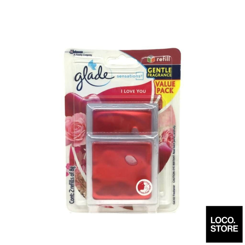 Glade Sensations I Love You Refill (Twin Pack) 8g X 2 - 