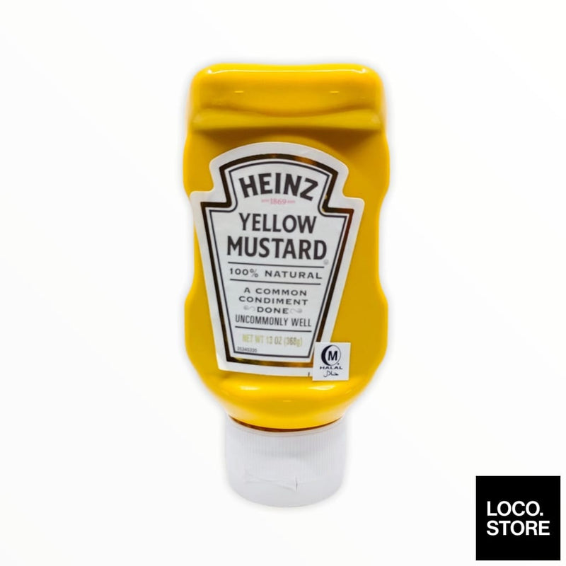 Heinz Yellow Mustard Top Down Squeeze 13OZ - Cooking & 