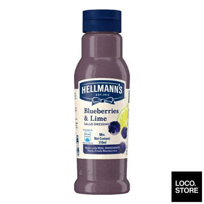 Hellmanns Salad Dressing Blueberry And Lime 210ml - Cooking