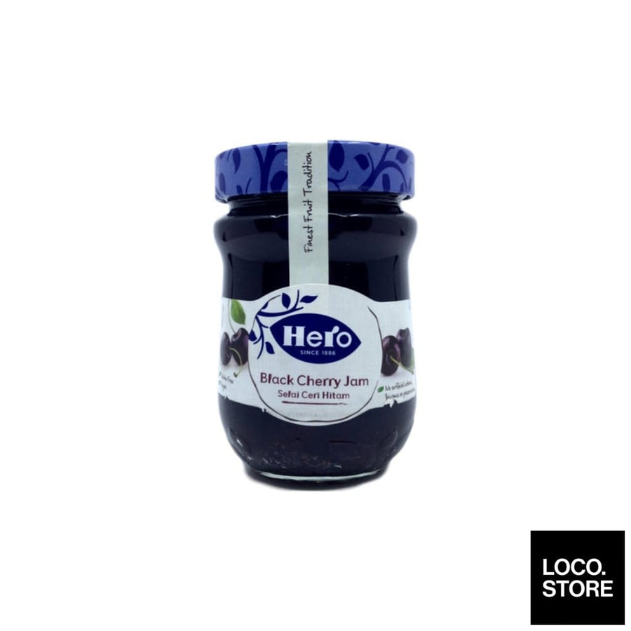 Hero Jam Black Cherry 340G - Spreads & Sweeteners